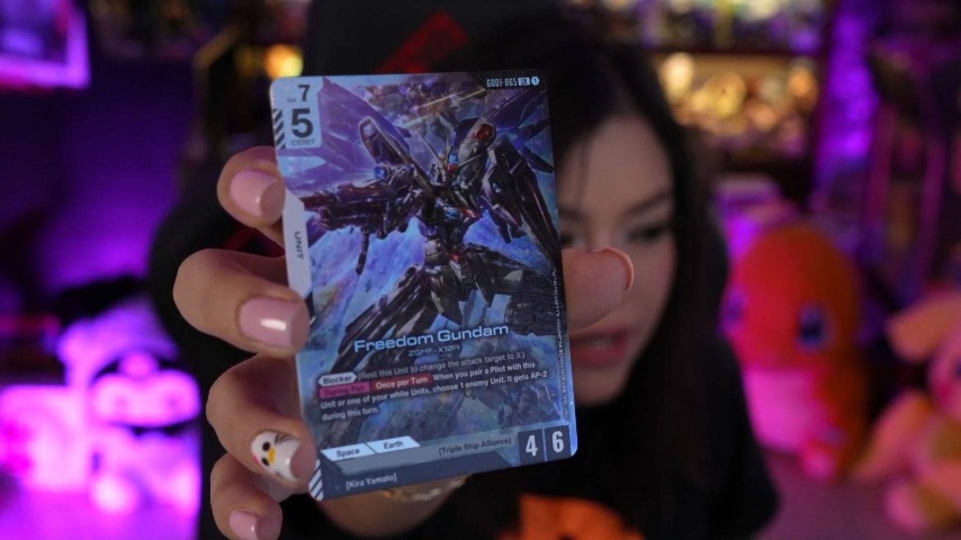 MY BEST CARD EVER FREEDOM GUNDAM