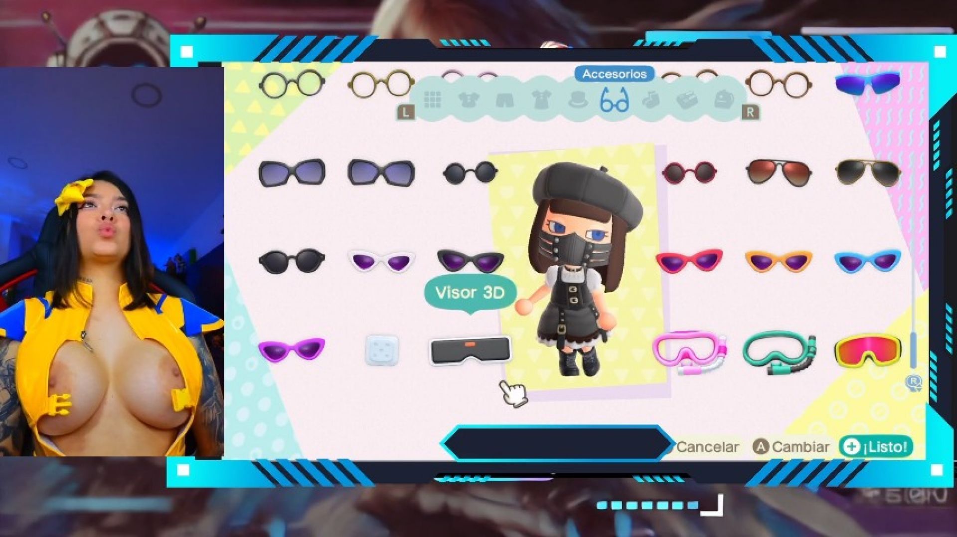 Playing ACNH whit my Wolverine cosplay