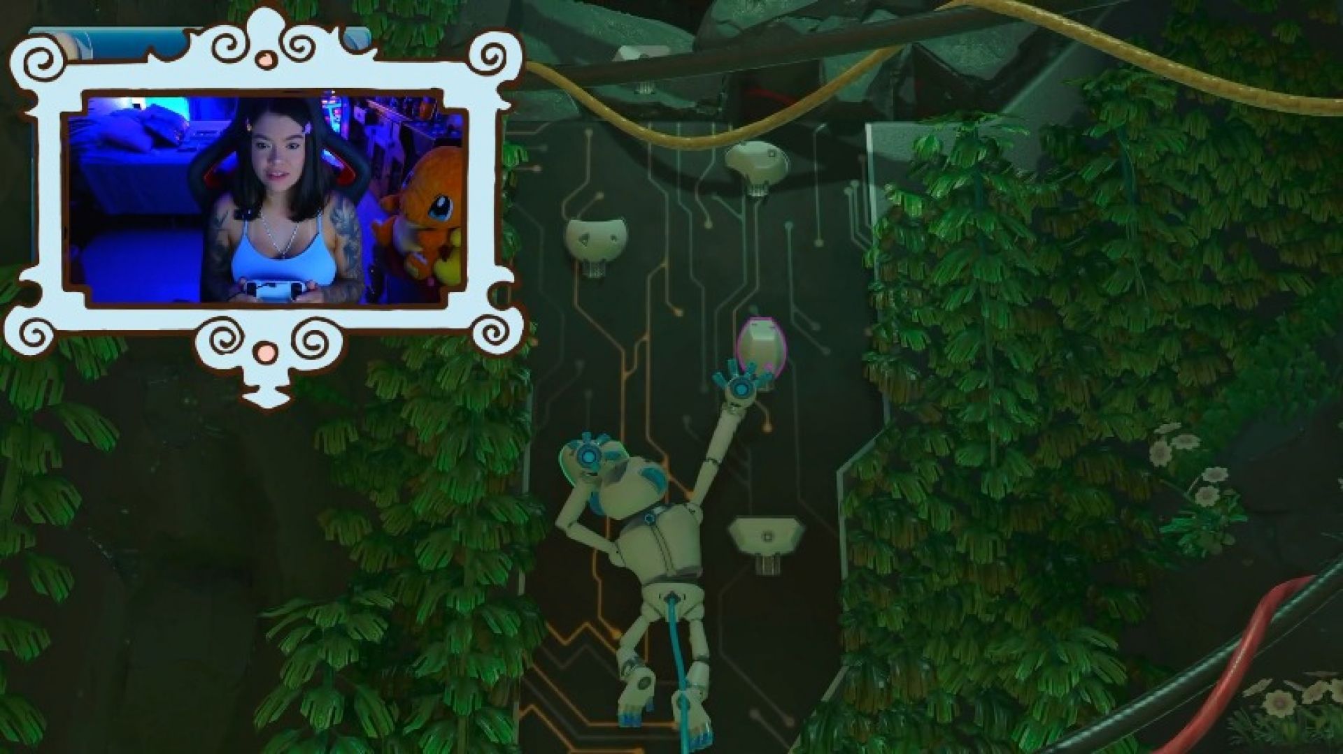 Trying to get better to climb in Astro Bot