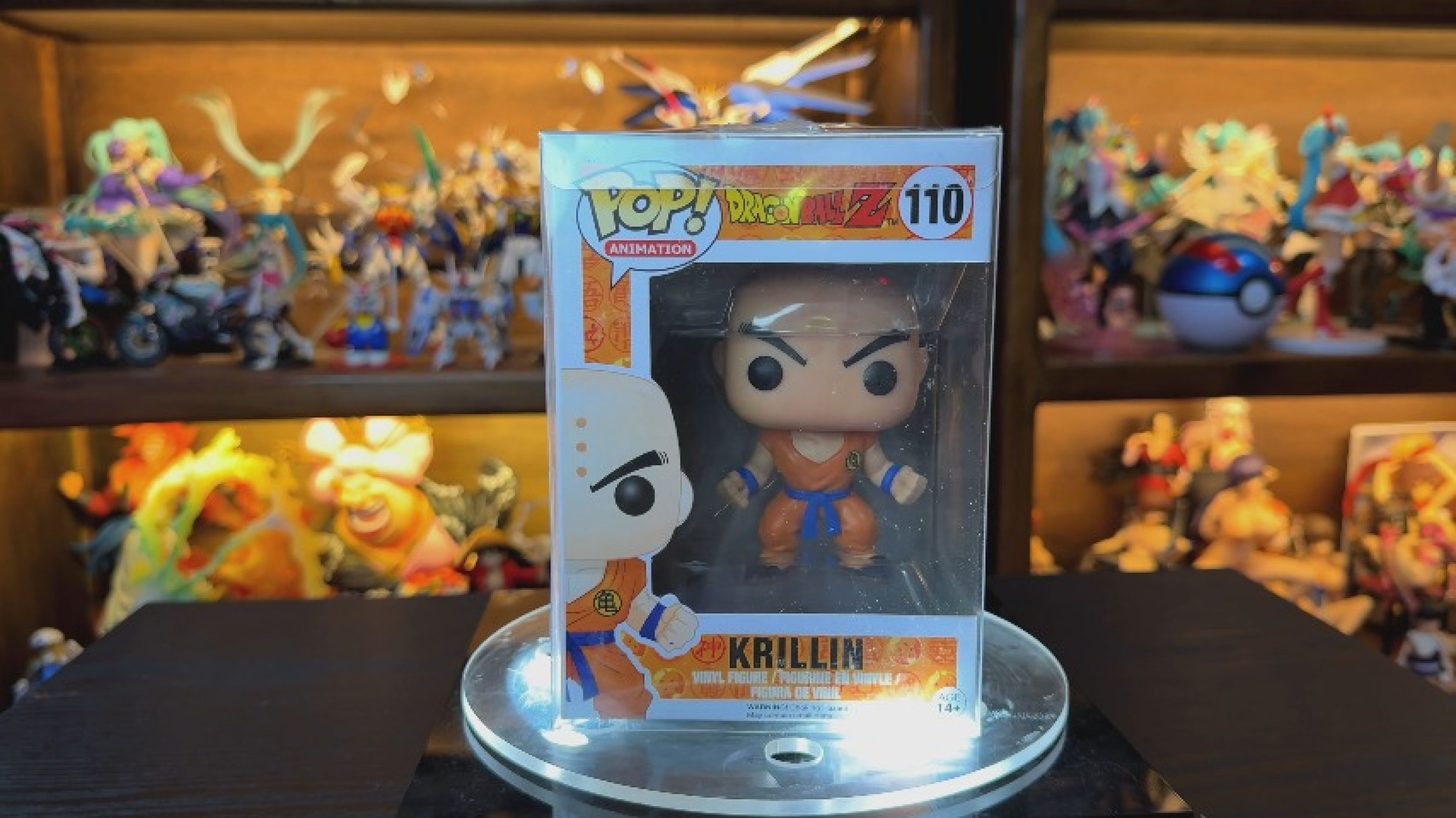 Krillin Funko Pop 110  Chill Showcase