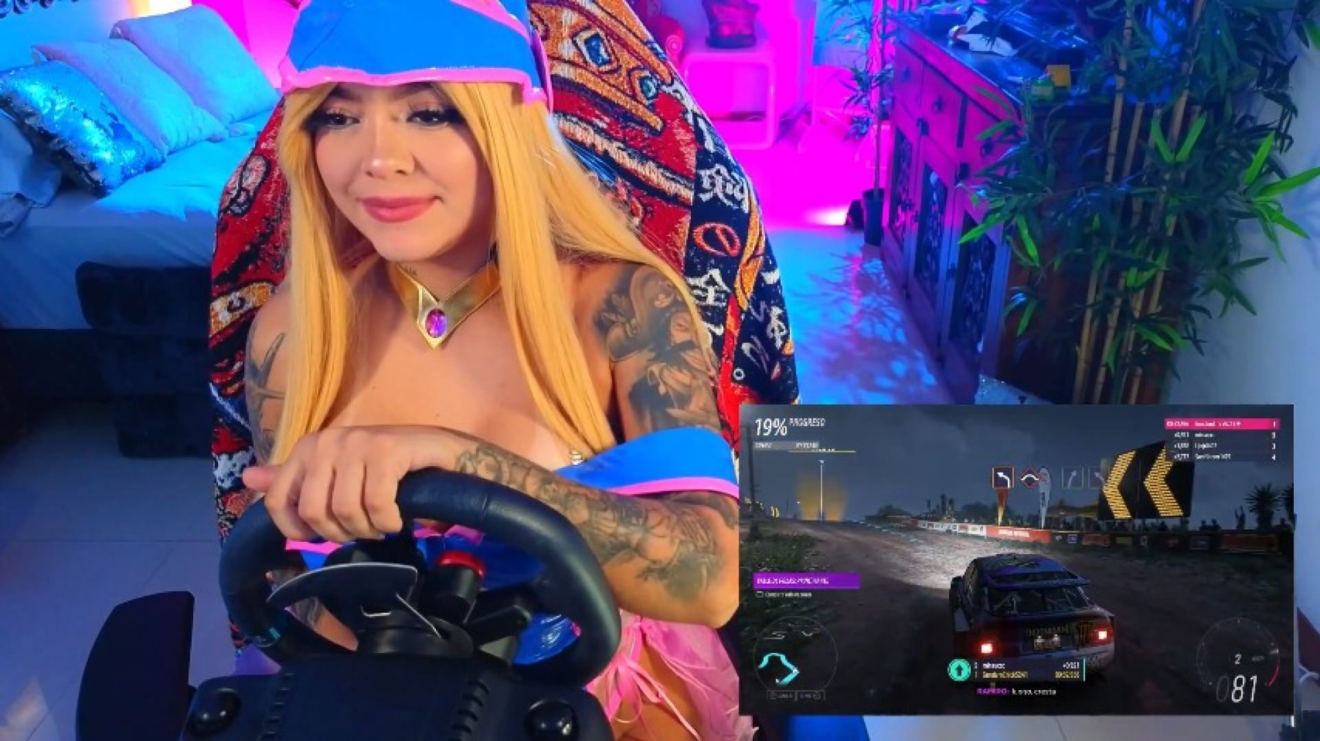 Dark Magician Girl Racing  Forza Horizon 5