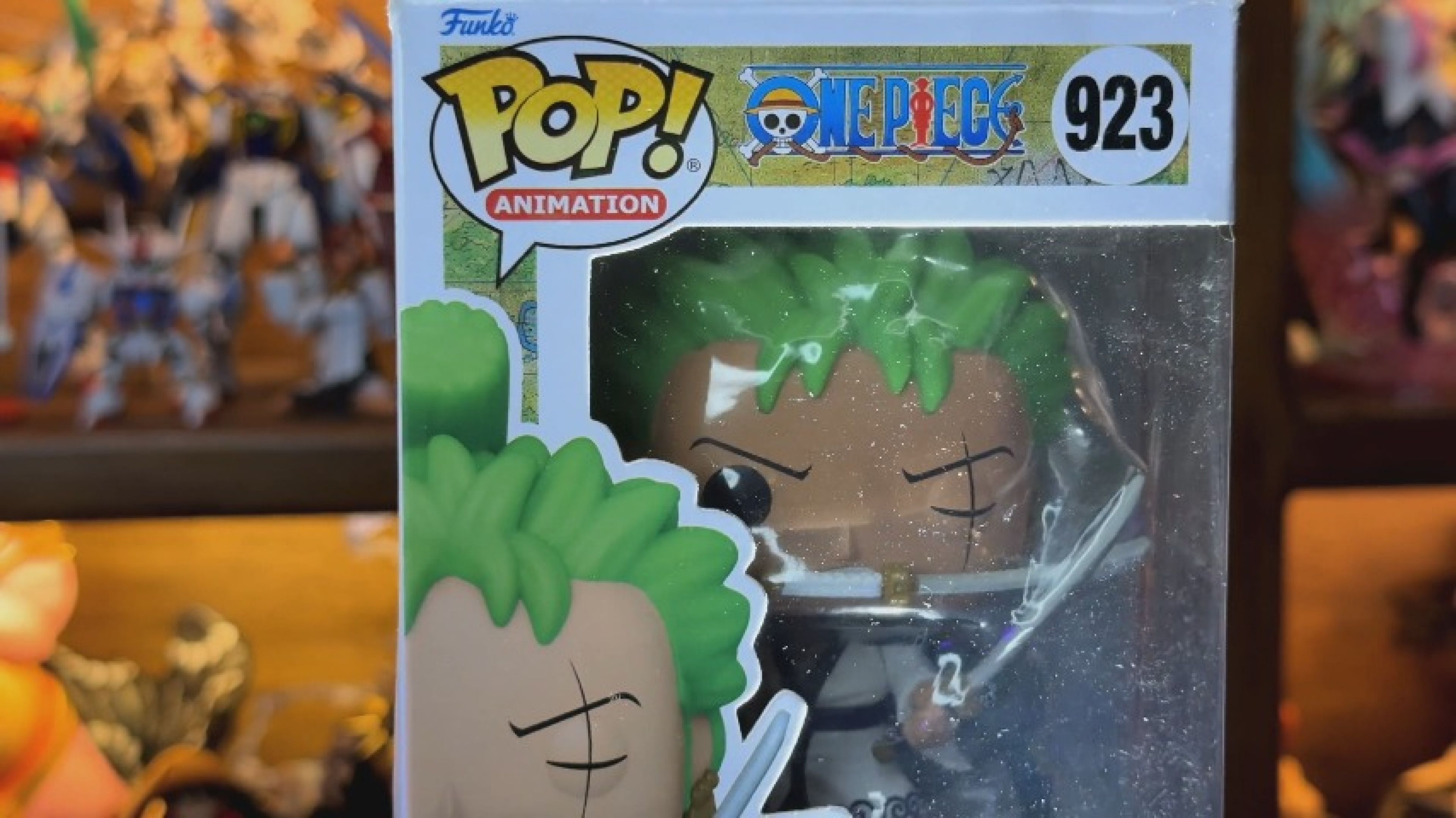 Roronoa Zoro Funko Pop 923 Chill Showcase