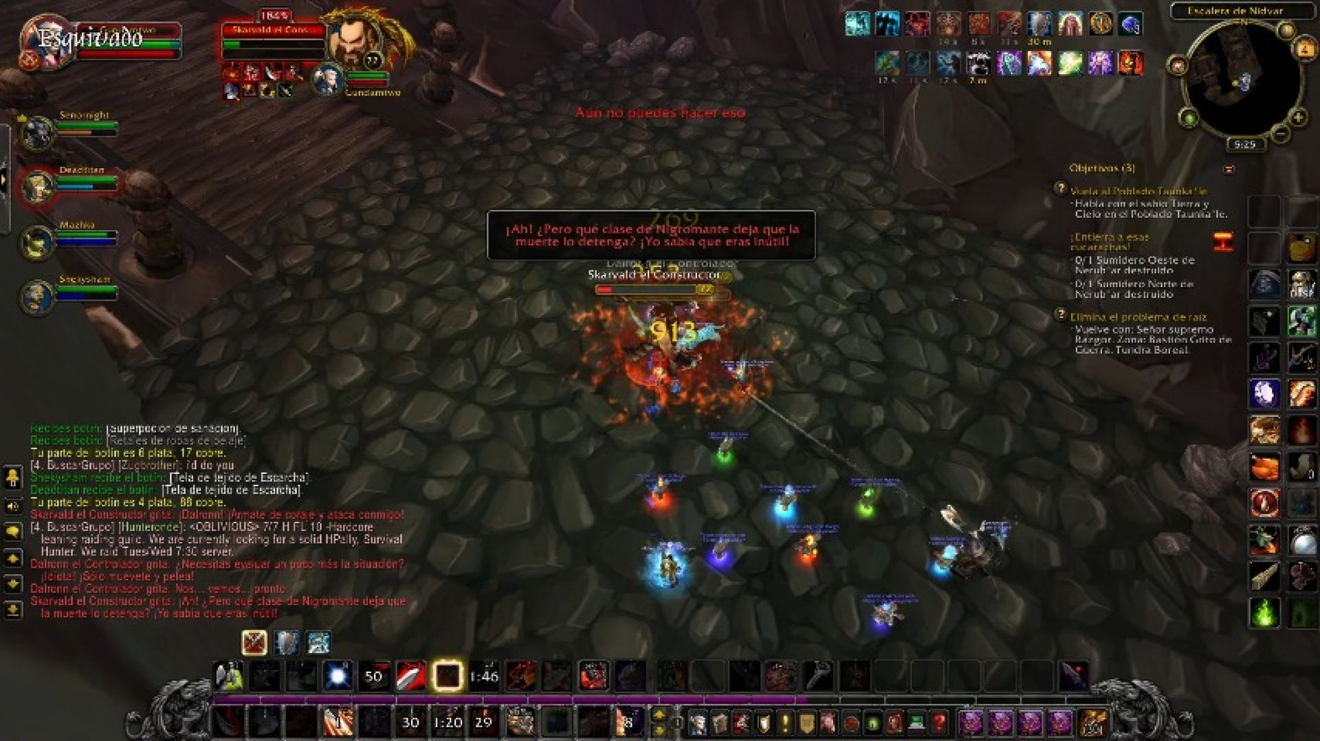 Dungeons with my Warrior *Leveling to 85