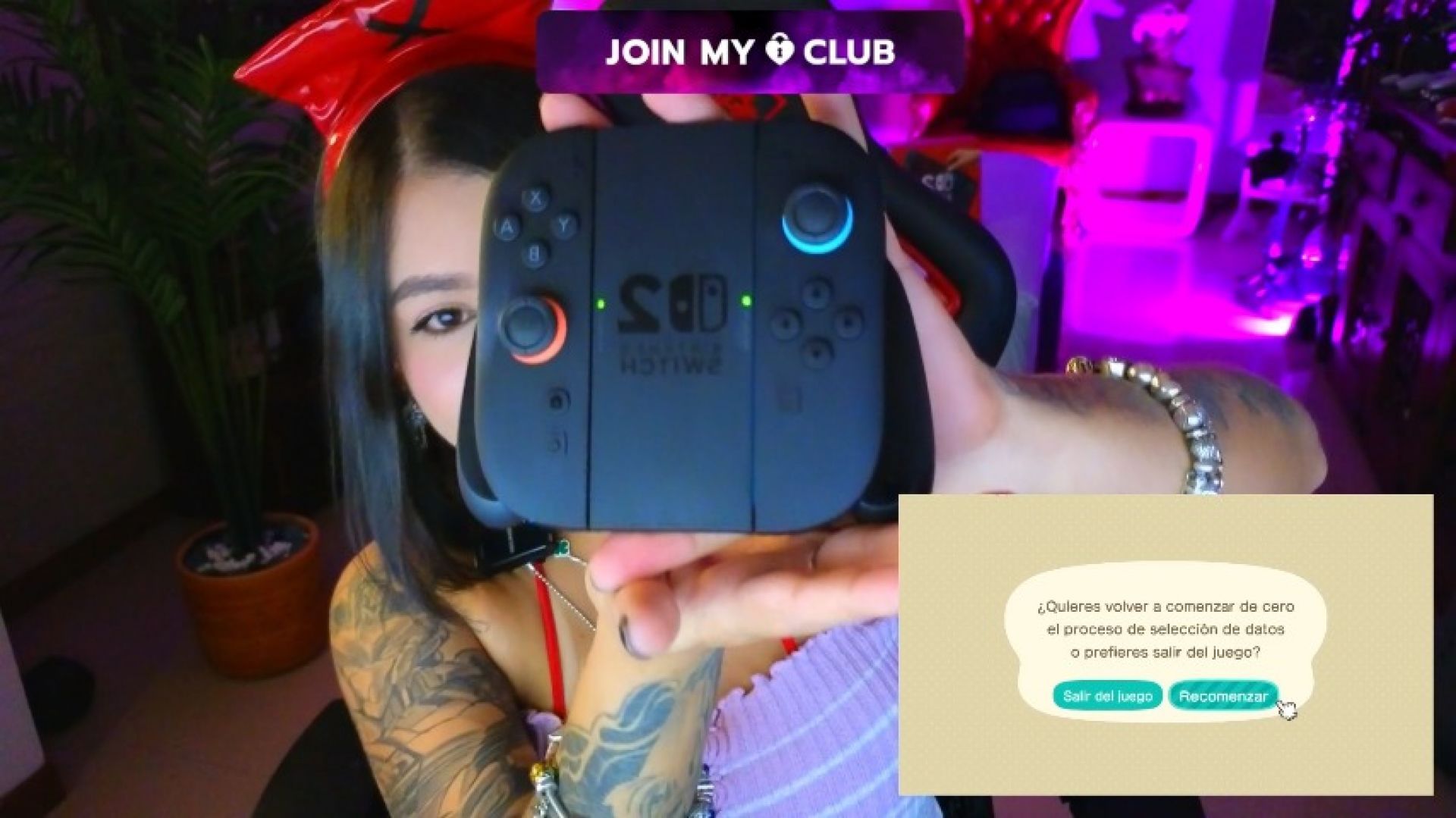 Playing my new Nintendo Switch 2