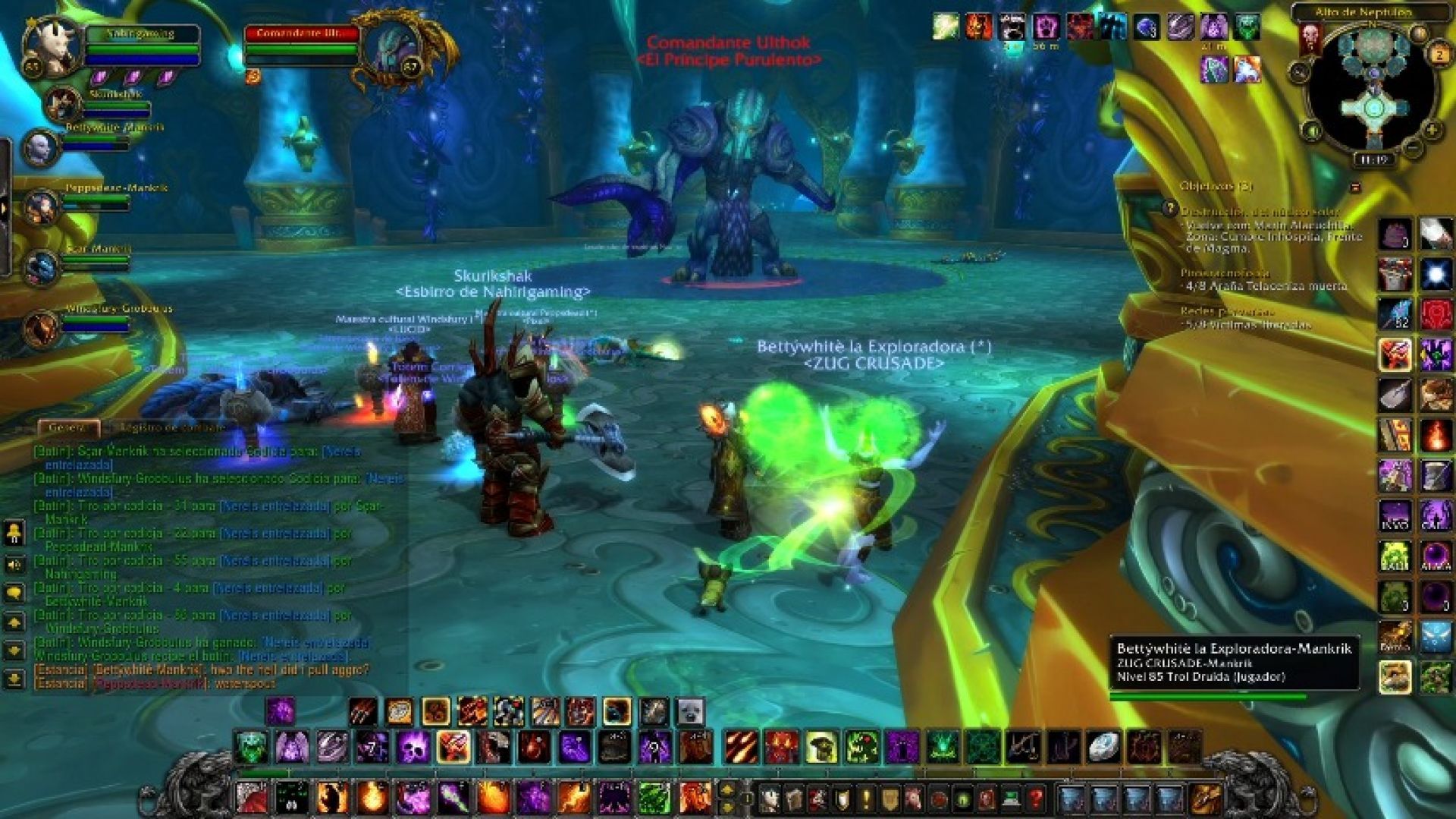 Showing off my warlock skills