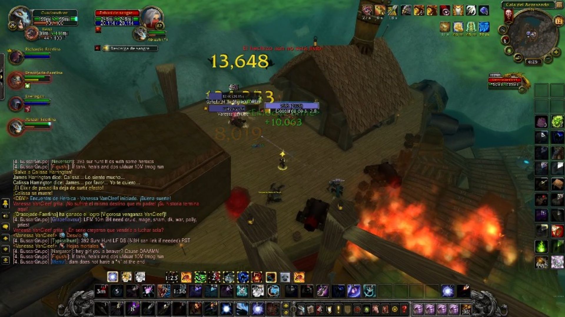 Hunter does some crazy DPS