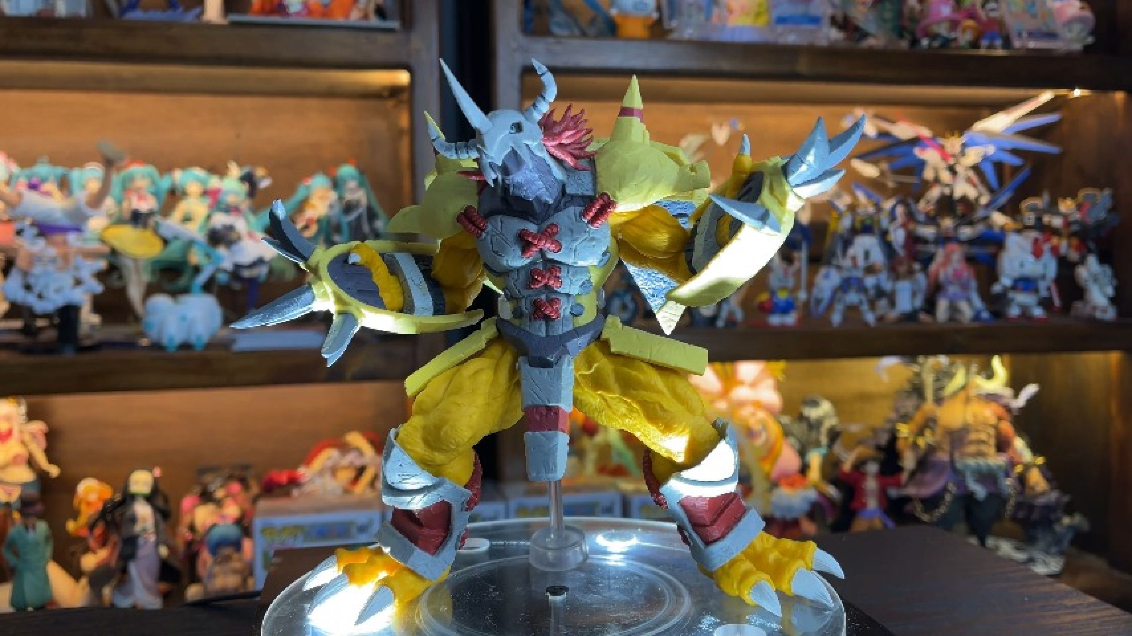 Digimon Adventure WarGreymon Ichibansho Figure Showcase
