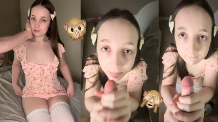 lilia sucks cock twice her age