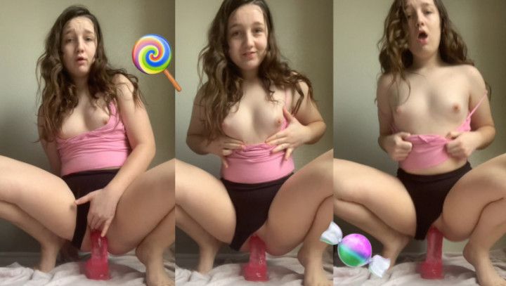 Riding Huge 12in Dildo