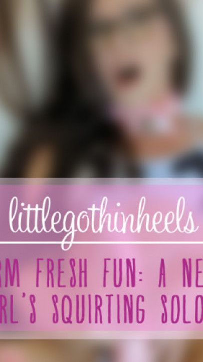 FARM FRESH FUN: Nerdy Cowgirl's Solo Masturbation Squirting