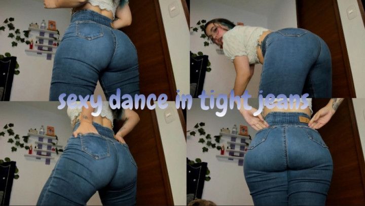 sexy dance in tight jeans