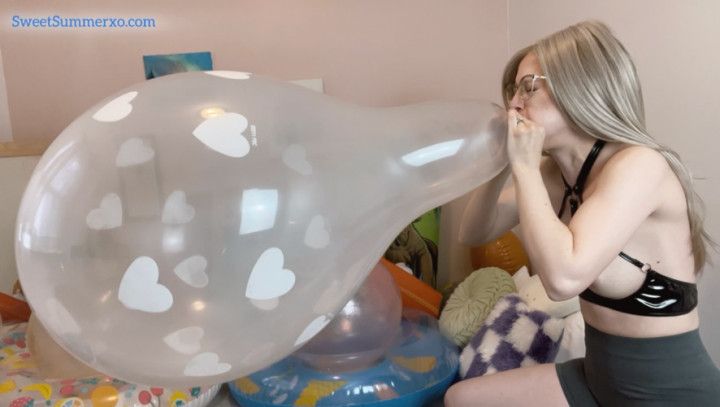Blow to Pop 18 inch Qualatex Stuffing Balloon
