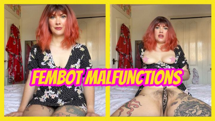 Fembot Malfunctions In Front of step-Mother-In Law