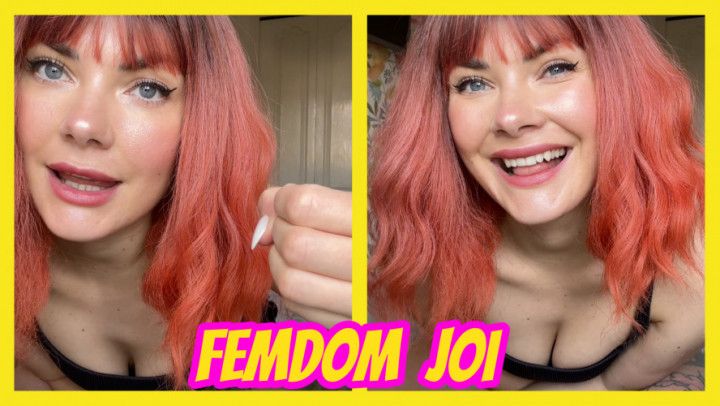 Caught In The Act- Femdom JOI