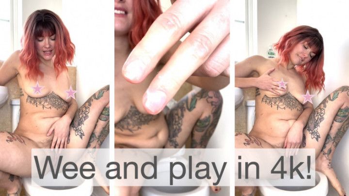 Wee and play in 4k