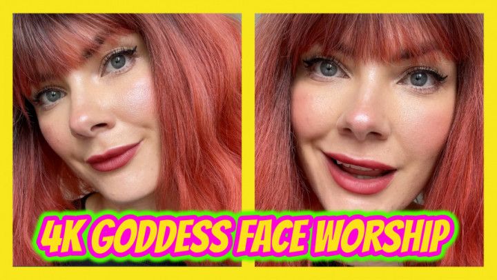 4k Goddess Face Worship Good Boy JOI ASMR