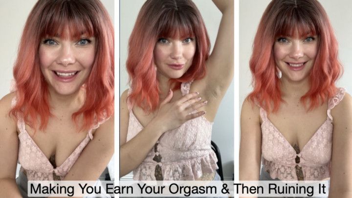 Making You Earn Your Orgasm & Then Ruining It INCLUDING Slav