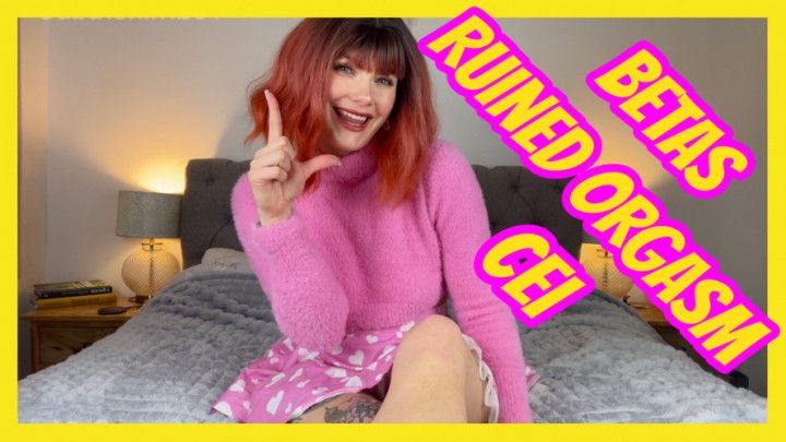 Betas Ruined Orgasm with CEI