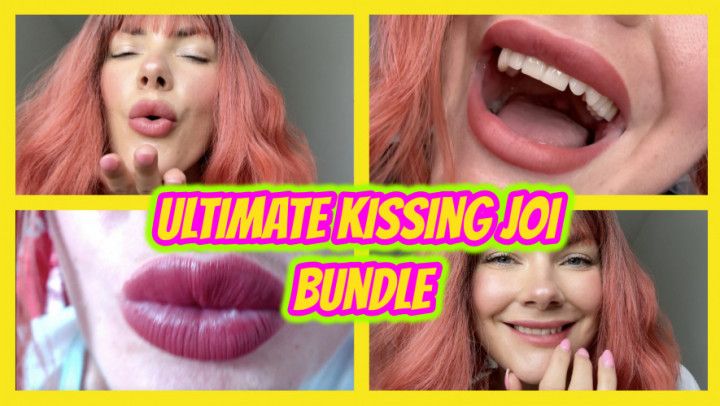 Ultimate Kissing JOI Bundle 6 Seductive JOI Videos