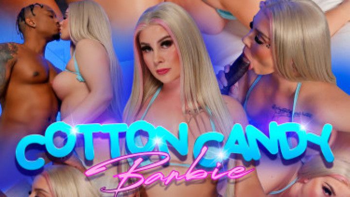 Cotton Candy Slut Swallows BBC