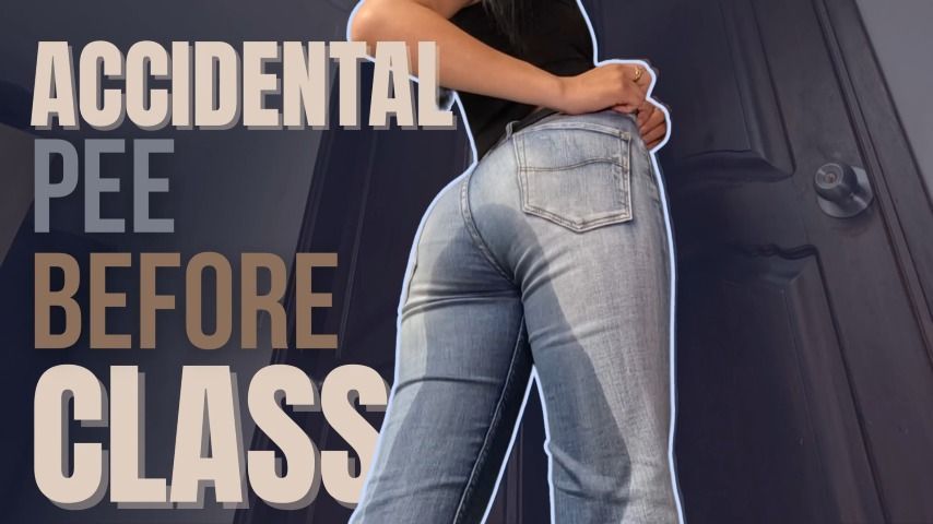accidental pee beforte class