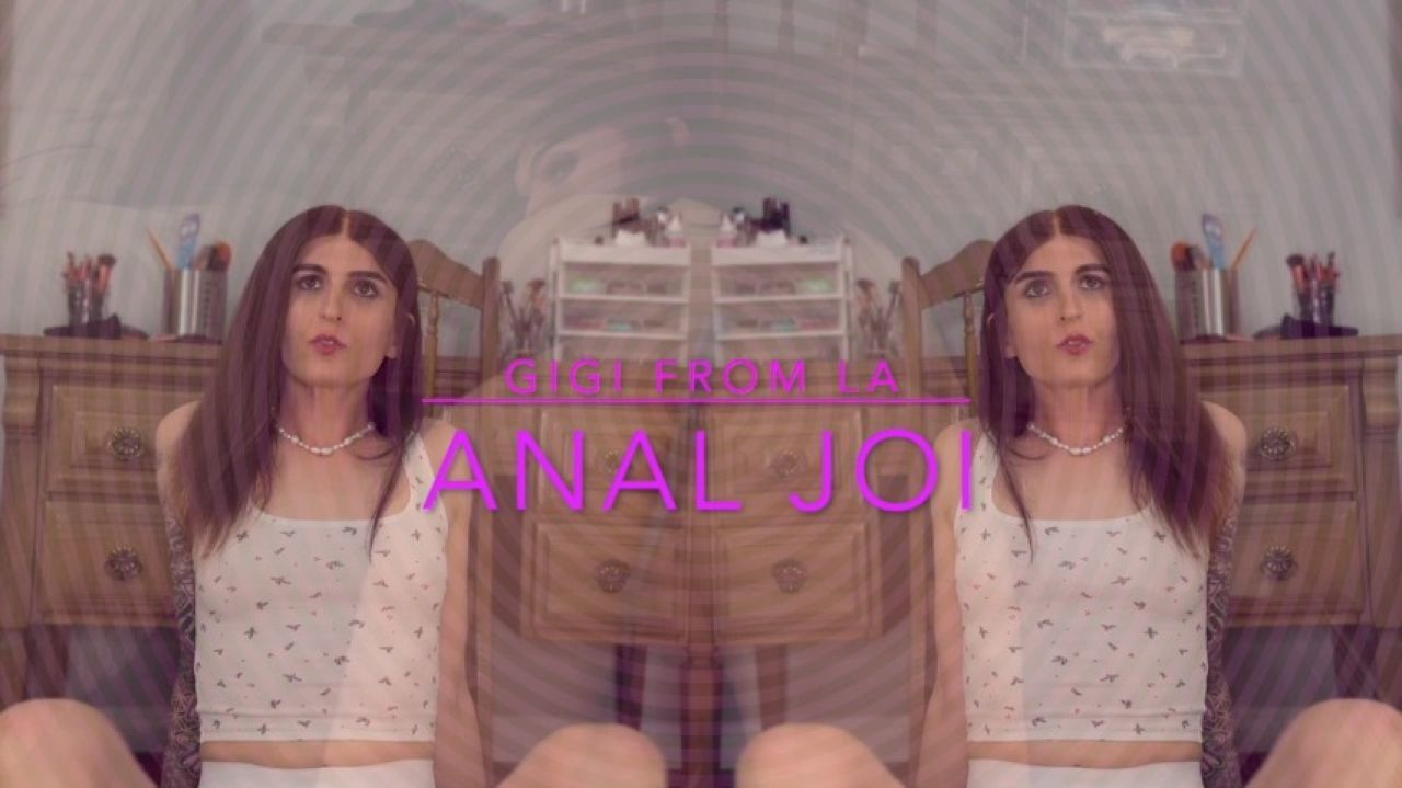 Trans Goddess Anal JOI POV Femdom