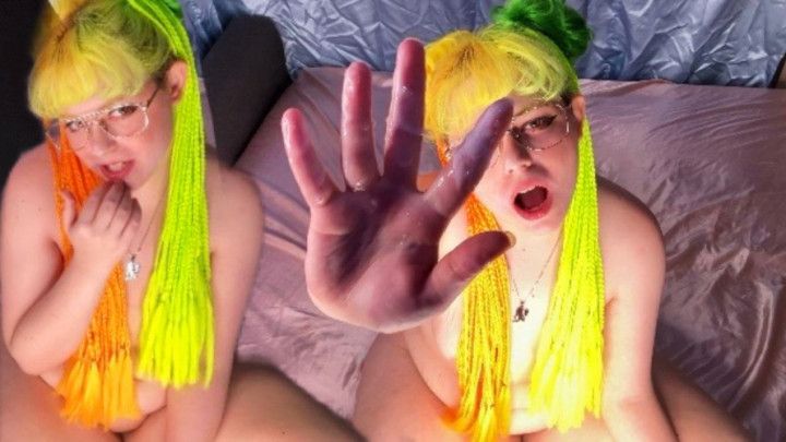 Cum Covered Kirsty! JOI