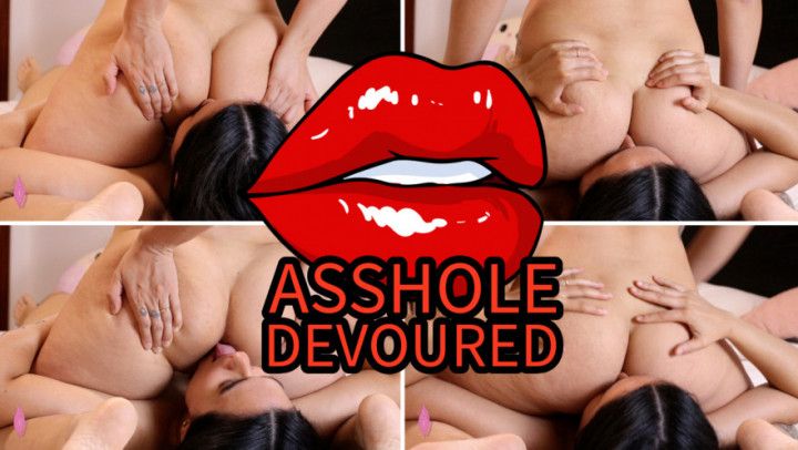 Asshole Devoured: Intense Face-Sitting &amp; Tongue Action