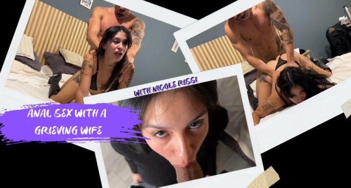 Anal and Pussy Fuck With My Grieving Friend To Confort Her