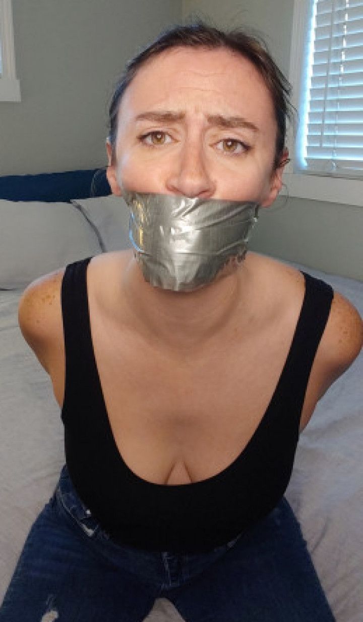 Duct Tape Bound and Gagged
