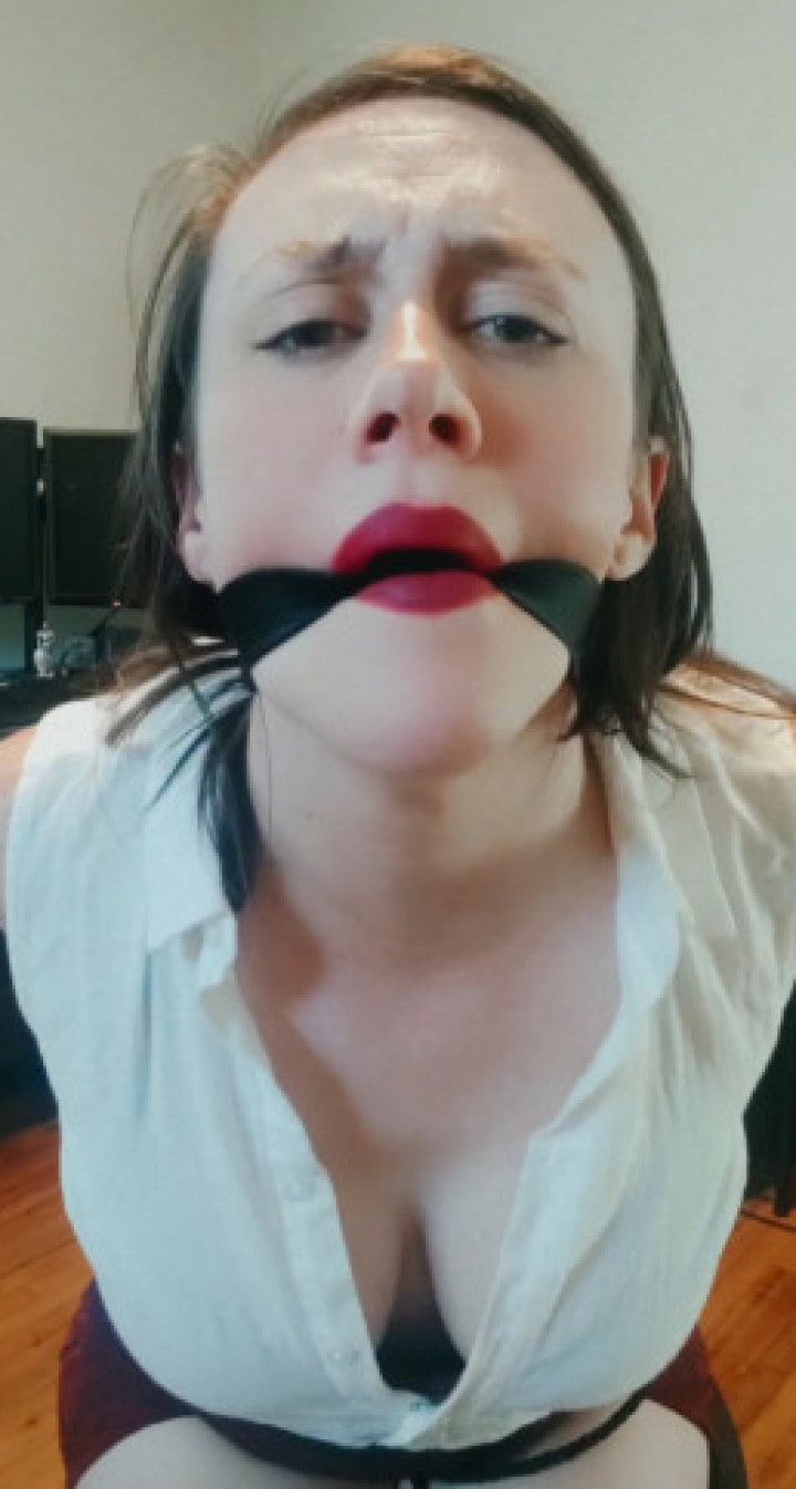 Girl Boss Gets Bound and Gagged