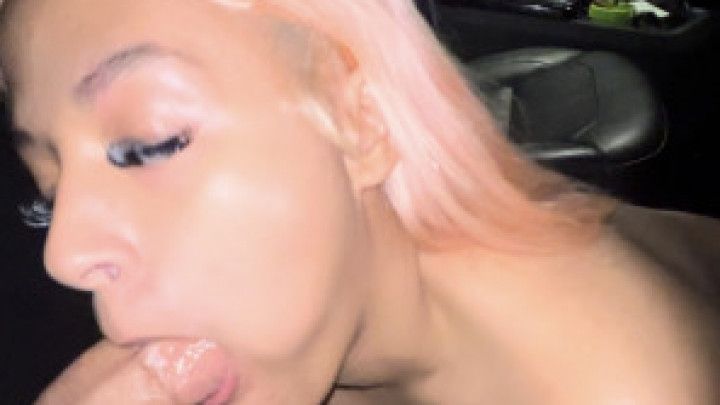 getting ficked outside the car