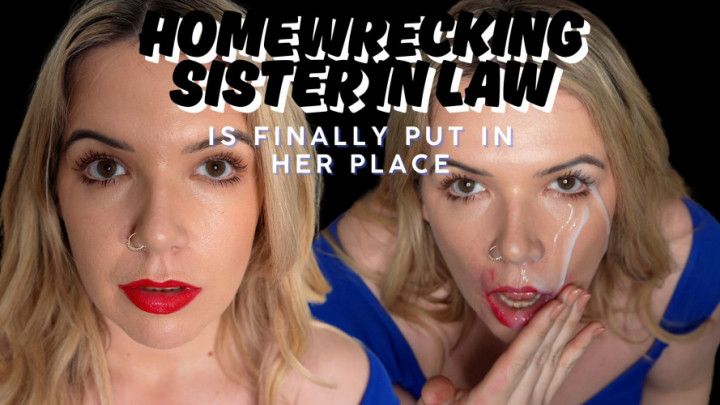 Homewrecking Sis in Law Finally Put in her place