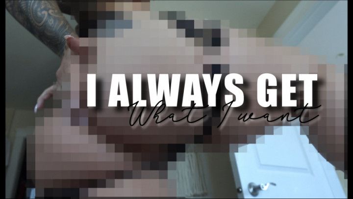 I always get what I want pixelated