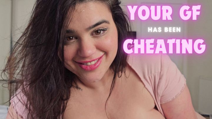 Cheating GF comes home with facial and panties full of cum