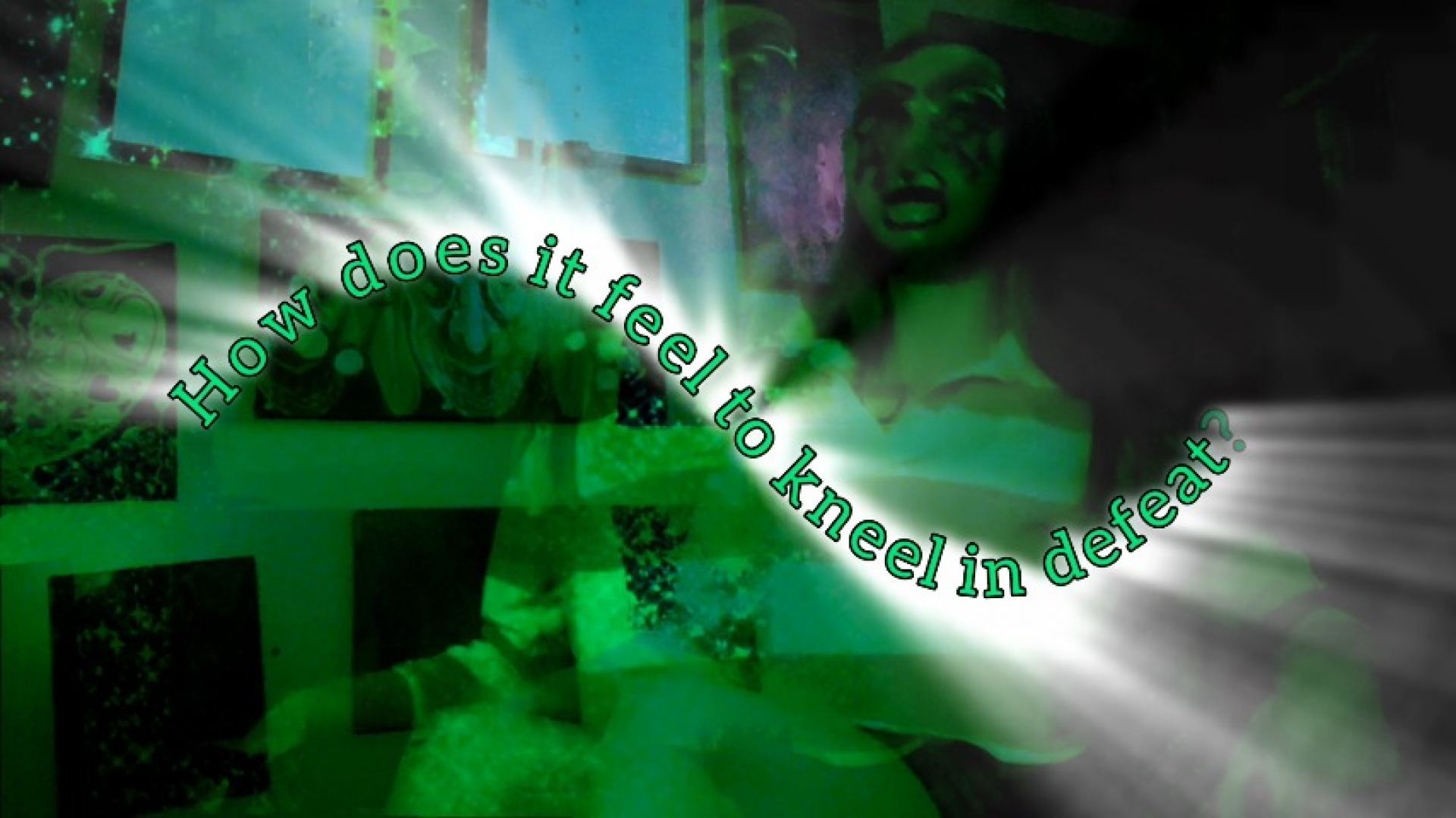 How Does It Feel... To Kneel, In Defeat? ARTFREAK SHORT FILM