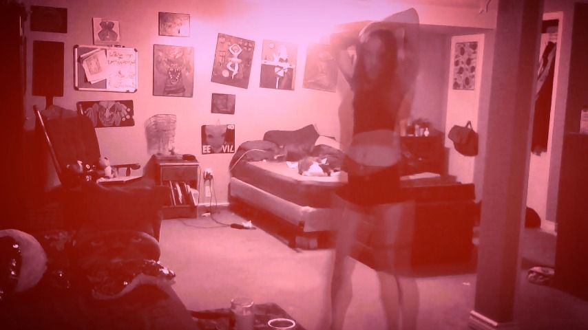 Sexy Beth Is Possessed and Demon Makes Her Non-stop Dance