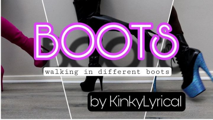 BOOTS : Modeling different pairs of boots