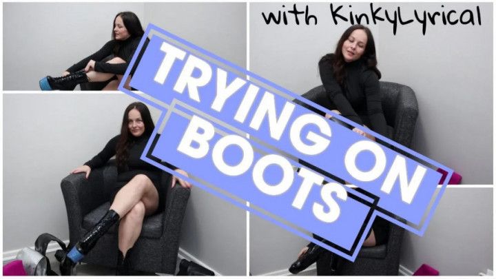 Boots Try On Haul - Trying On Boots