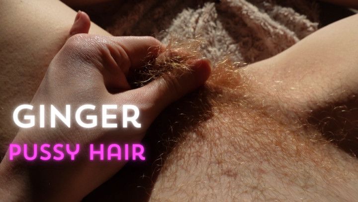 Shows you my ginger bush from my POV