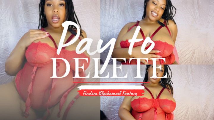 Blackmail Fantasy Findom Blackmail EbonyBBW Findom Homewreck