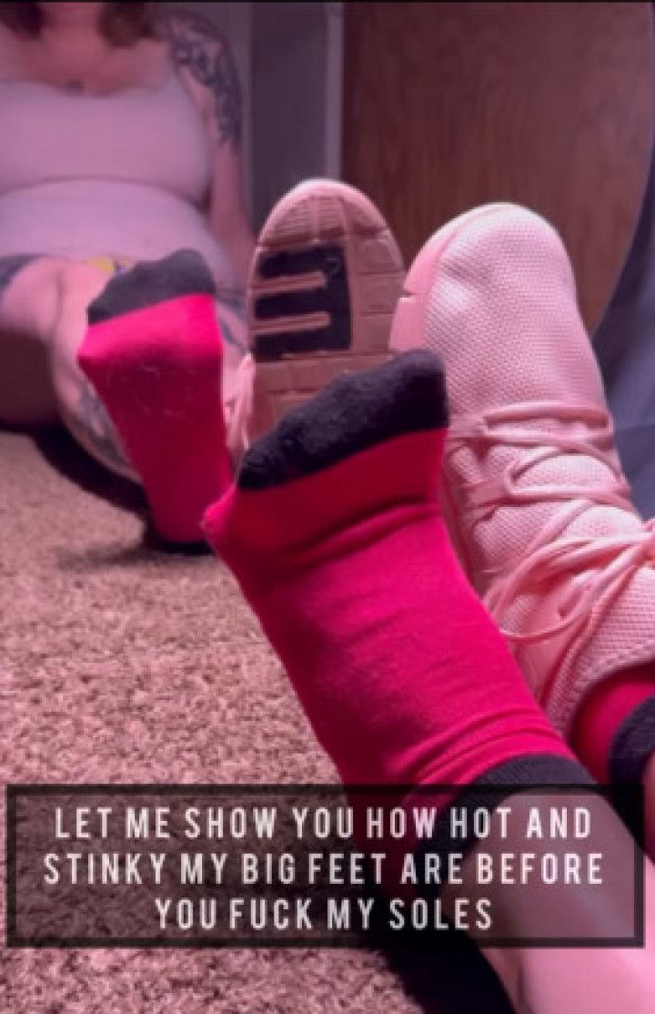 Let Me Show You How Hot and Stinky My Big Feet Are Before Yo