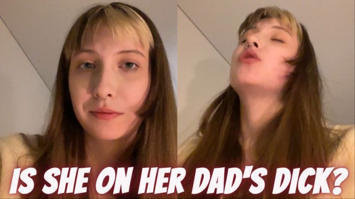 WTF??? IS SHE RIDING HER OWN step-DADDY??? 4k