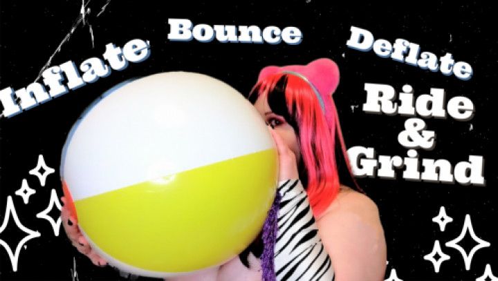 Inflating Riding Grinding and Deflating My Beachball