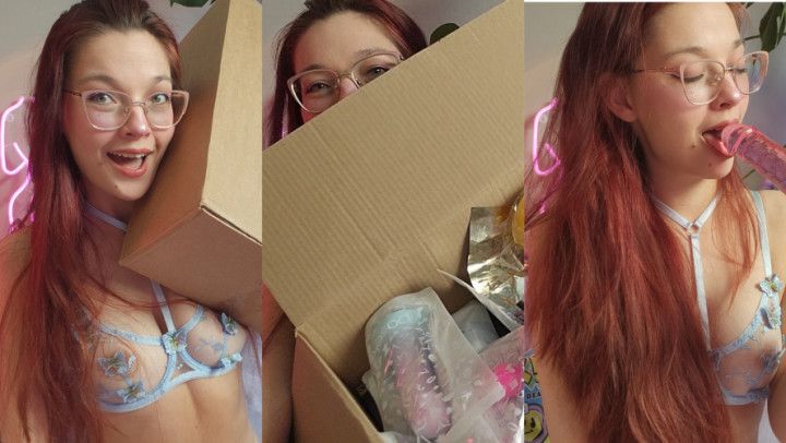 I got all these new toys in the mail today! Watch me unbox