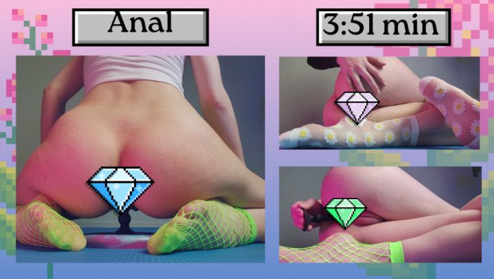 First time playing with my new anal toy