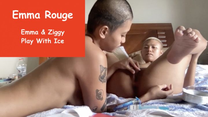 Emma Rouge - Ziggy &amp; Emma Play With Ice