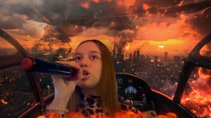 Angela performs a cover version of the famous Zombie song