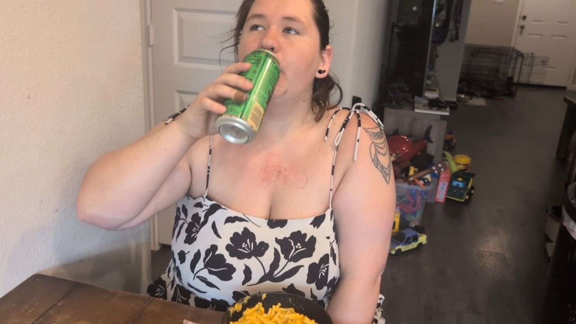 Eating and Drinking Quickly To Induce Hiccups