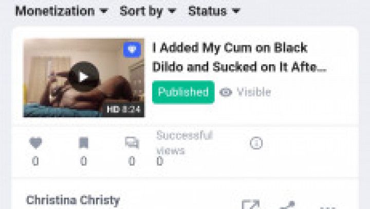 Advertising my Faphouse Channel for ChristinaChristy